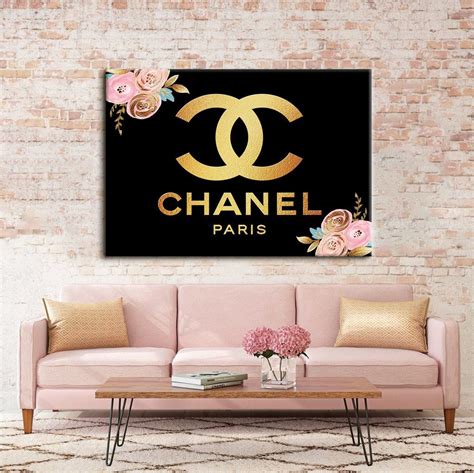 paintings chanel|printable Chanel wall art.